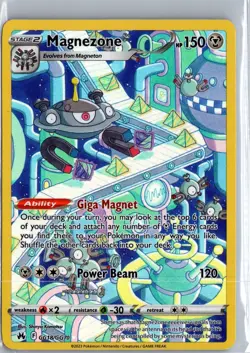 Magnezone GG18/GG70 Holo Crown Zenith Galarian Gallery Pokemon NM - Image 1