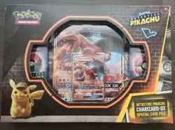 Case Fresh 2019 Pokemon Detective Pikachu CHARIZARD-GX Case File (Sealed) S&m - Image 1