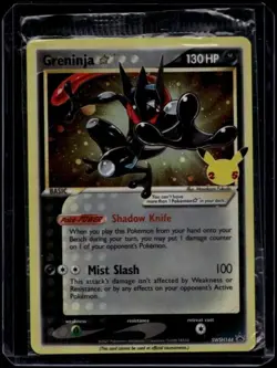 Pokemon TCG Greninja Star SWSH144 Sword & Shield Promo Sealed NM - Image 1