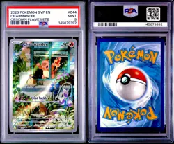 2023 POKEMON SVP EN-SV BLACK STAR PROMO #044 CHARMANDER PSA 9 - Image 3