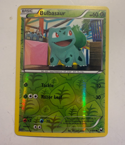 Bulbasaur Reverse Holo Leaf Pattern 1/108 Dark Explorers 2012 LP Pokemon TCG - Image 1