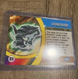 Donphan Topps Pokemon Advanced Challenge #23 2004 - Image 2
