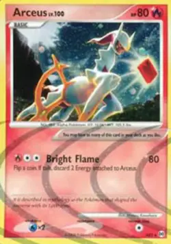 Lightly Played Arceus - AR3/9 - Holo Rare Pokemon Arceus - Image 1