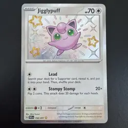 Pokemon TCG - Jigglypuff 198/091 Paldean Fates - Baby Shiny Rare Holo - NM - Image 5