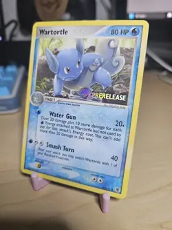Wartortle Prerelease Stamp Promo NM Pokemon TCG EX: FireRed & LeafGreen 50/112 - Image 3