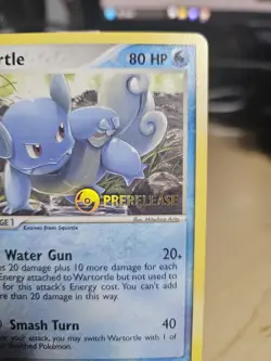 Wartortle Prerelease Stamp Promo NM Pokemon TCG EX: FireRed & LeafGreen 50/112 - Image 4