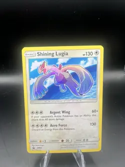 Pokemon TCG Shining Lugia Black Star Promo SM82 2017 Shiny Holo - Image 3