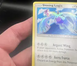 Pokemon TCG Shining Lugia Black Star Promo SM82 2017 Shiny Holo - Image 4