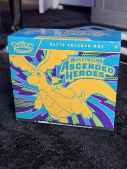 Pokemon Mega Evolution Ascended Heroes Elite Trainer Box ETB 2026 SEALED NEW - Image 1