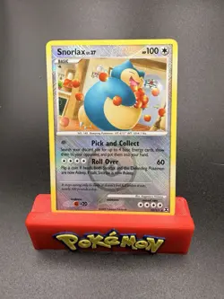 Pokemon TCG Snorlax League Promo 33/111 Rising Rivals NM/LP Reverse Holo - Image 1