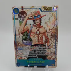 Bandai Portgas.D.Ace OP13-119 Carrying on His Will Secret Rare Foil Rush - Image 1
