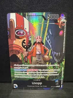 Usopp OP10-042 Alternate Art Leader Royal Blood One Piece NM- - Image 1