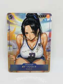 One Piece Goddess Boa Hancock Beauty #9 DIY Doujin Kawaii Art Holo Card - Image 1