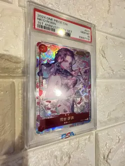 2024 ONE PIECE SIMPLIFIED CHINESE 1ST ANNIVERSARY SET #017 NICO ROBIN PSA 10 - Image 2