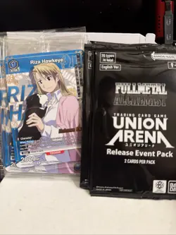 Union Arena Release Event Packs Alchemist - 8 Release Event packs 8 Riza Cards - Image 1