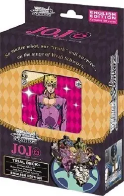 Trial Deck+ Jojo's Bizarre Adventure Golden Wind (Reprint) Weiss Schwarz - Image 1