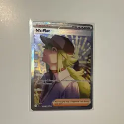 Pokemon N's Plan Sv: Black Bolt 170/086 Special Illustration Rare Full Art Holo - Image 2