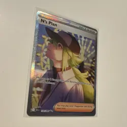Pokemon N's Plan Sv: Black Bolt 170/086 Special Illustration Rare Full Art Holo - Image 3
