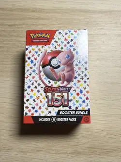 Pokemon TCG Scarlet and Violet 151 Booster Bundle New Sealed - Image 1