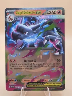 Mega Charizard X EX 13/94 - Phantasmal Flames Pokemon TCG Double Rare - NM - Image 1