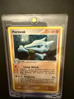 MAROWAK EX Fire Red & Leaf Green POKEMON Holo 2004 Trading Card 7/112 - Image 2