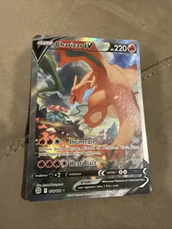 Pokemon TCG Charizard v Brilliant Stars Alternative Art Card 154/172 - Image 2