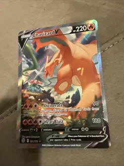 Pokemon TCG Charizard v Brilliant Stars Alternative Art Card 154/172 - Image 3