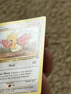 Pokemon Spearow 62/64 (1st Edition) Jungle (Never Played) *Near Mint* - Image 3