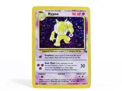 POKEMON * HYPNO* LP VG PLAYED HOLO RARE Card 1999 Wizards. #8 8/62 TCG M48 - Image 1