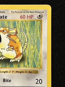 Pokemon Raticate 040/102 (1st Edition) Base Set (Shadowless) Regular *Near Mint* - Image 4