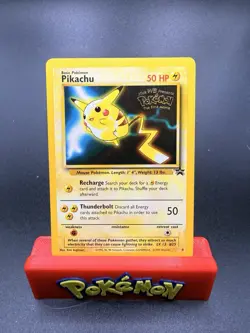 PIKACHU 4 PROMO WIZARDS BLACK STAR PROMOS POKEMON MP-c - Image 1