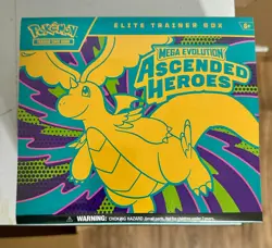 X4 Pokemon TCG - Ascended Heroes -Elite Trainer Box (ETB) Sealed - SHIPS FAST 🟩 - Image 2