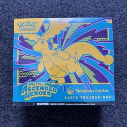 Pokemon TCG: Ascended Heroes Pokemon Center Elite Trainer Box NEW SEALED ETB ✅ - Image 1