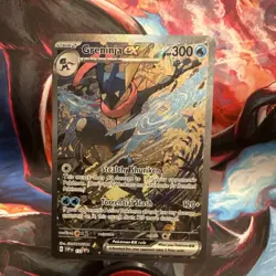 Greninja EX Full Art Holo Promo SVP Black Star 132 300 HP Pokemon TCG 2024 - Image 1