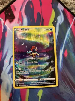 Pokemon Crown Zenith: Galarian Gallery Keldeo GG07/GG70 Ultra Rare Holo - Image 1