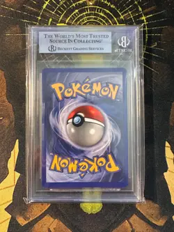 Pokemon Raichu 14/102 Base Set Holo Vintage BGS 8.5 - Image 2