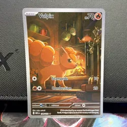 Pokemon Vulpix Illustration Rare Holo Me01 Mega Evolution 138/132 - Image 1