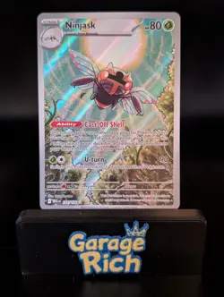 Ninjask - 137/132 Illustration Rare IR - ME01: Mega Evolution Pokemon TCG NM+ - Image 1