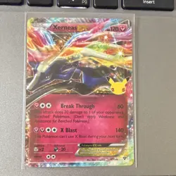 Pokemon TCG Xerneas EX 97/146 Celebrations Classic Collection Holo 170 HP - Image 1