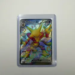 Pokemon TCG - Alakazam EX 215/091 Paldean Fates - Shiny Ultra Rare - NM - Image 1