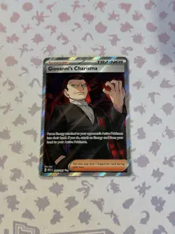 Giovanni's Charisma 197/165 Pokemon 151 - Image 3