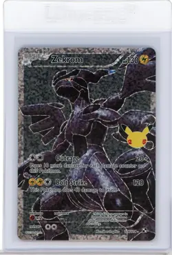 Pokemon TCG Celebrations Zekrom 114/114 Classic Collection 25th Anniversary - Image 1