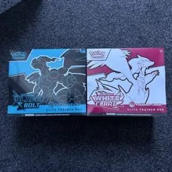 Pokemon Black Bolt and White Flare Pokemon Center ETB Factory Sealed ⭐ IN HAND - Image 1