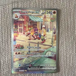 Pokemon Skeledirge ex Full Art EX Holo Special Illustration Rare Sv02 258/193 - Image 3
