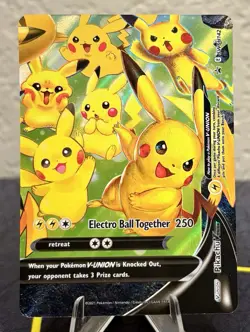 Pokemon Pikachu V-Union Near Mint SWSH142 - Image 1