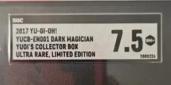 2017 Yugioh Dark Magician Collectors Box SGC 7.5 Ultra Rare Limited Edition - Image 2
