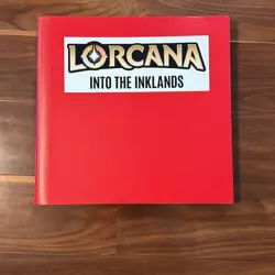 Disney Lorcana Into The Inklands Complete Master Set Regular & Cold Foil Lot - Image 1
