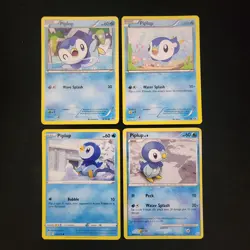 Pokemon Piplup & Prinplup & Empoleon x14 Card Lot Bundle - Image 1