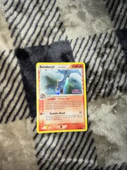 Pokemon TCG Aerodactyl EX Holon Phantoms Card 35/110 Stamped Delta Species - Image 1
