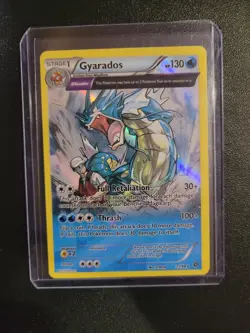 Pokemon TCG XY Ancient Origins Gyarados Holo Rare Card 21/98 LP - Image 1